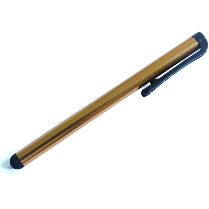 Universele 7.0 Capacitieve Touchscreen Stylus Pen Metalen Touchscreen Pen voor Tablet PC TelefoonGoud