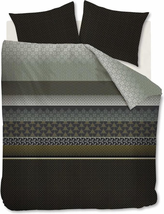 Beddinghouse Densley Dekbedovertrek - Litsjumeaux - 240x200/220 cm - Green