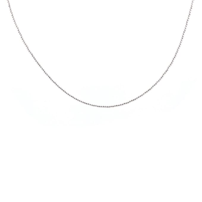 Heaven Eleven - dames - ketting - zilver - 925 - 1,5mm - verstelbaar 40cm + 4cm