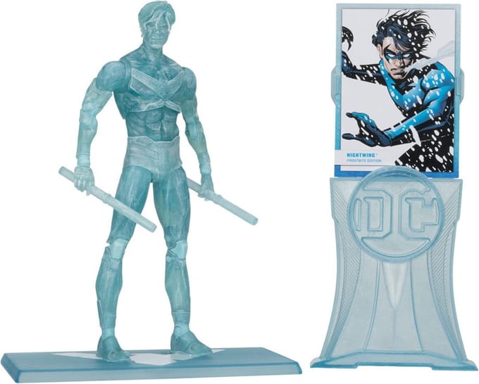 McFarlane Toys DC Multiverse Action Figure Nightwing (Titans) (Frostbite Edition) (Gold Label) 18 cm Action Figuur