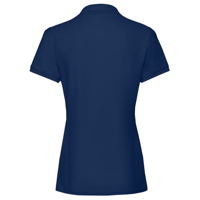 Fruit of the Loom Dames/Dames Premium Effen Poloshirt (Marine)