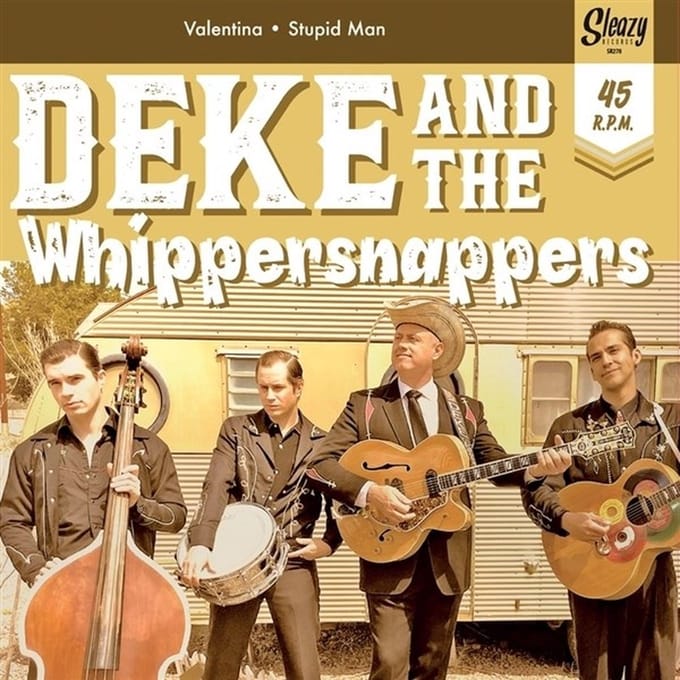 Deke Dickerson & The Whippersnappers - Valentina / Stupid Man (7" Single)
