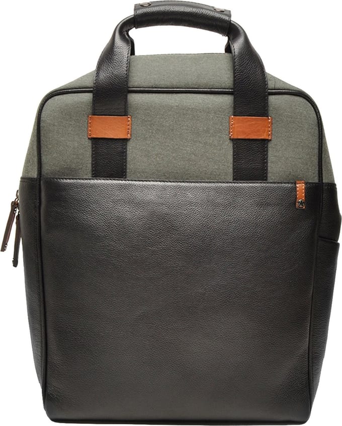 Berba Laptoptas Rugtas 15.6 inch Olly Zwart Groen
