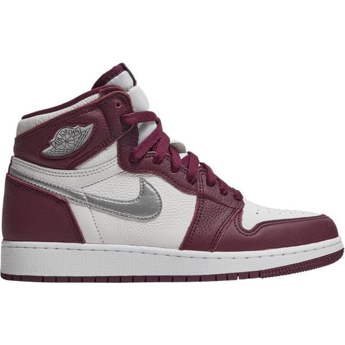 Jordan 1 Retro High OG Bordeaux (GS) 38.5 gray