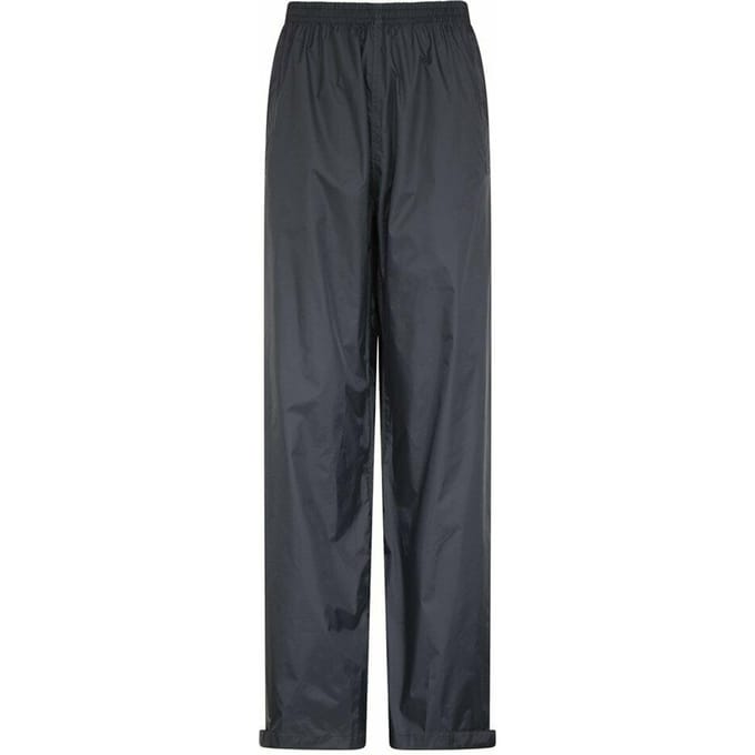 Mountain Warehouse Heren Downpour Waterdichte Broek (Zwart)