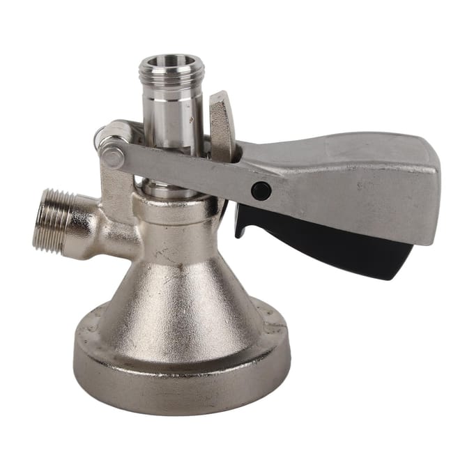 G Systeem Fustkoppeling RVS Sonde Messing G Type Thuis Brouwen Bier Fust Tap Dispenser gray
