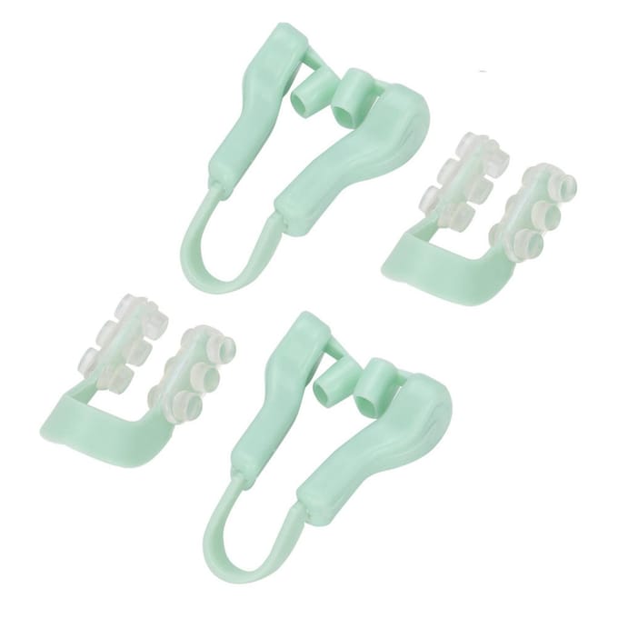 Siliconen neusliftclip, draagbare neusbrug-vormerclip, groen white