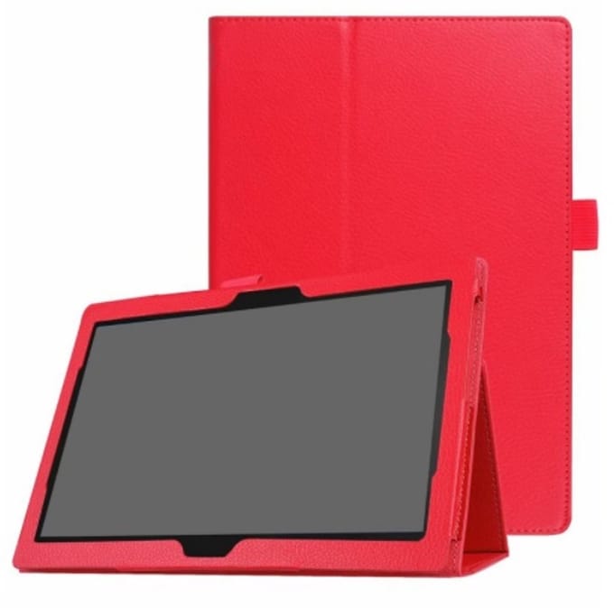 EtuiTab Lenovo M-serie - Tablethoes - Stand - Eco-leer - Rood