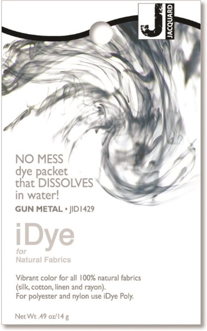 Jacquard iDye Natural textielverf Gunmetal 14 g