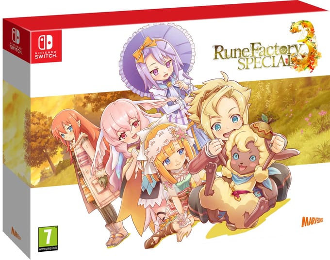 Rune Factory 3 Special - Limited Edition - Nintendo Switch - RPG