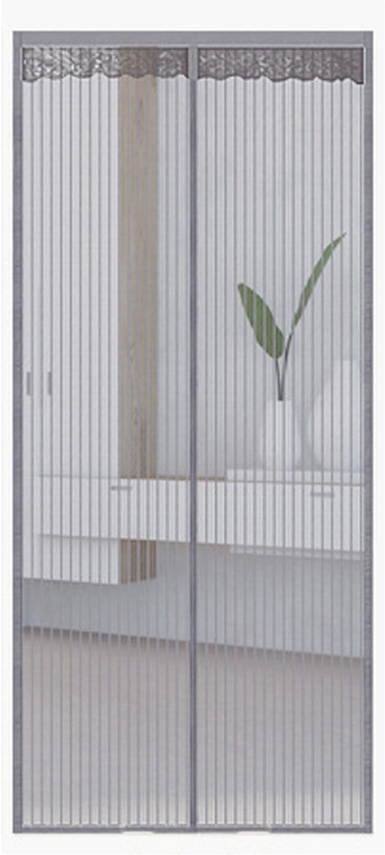 Klamboe met magnetische sluiting voor deur