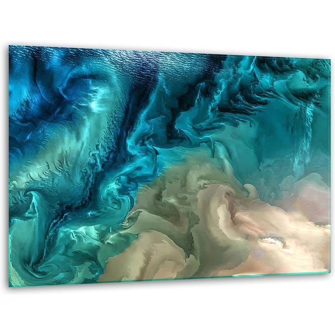 TMK ArtDeko Serie - Glazen Snijplank - 40x30cm - Hittebestendig - Antislip