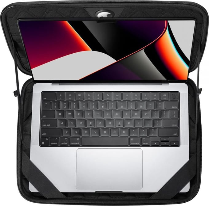 Spigen Rugged Armor Pro - black - MacBook Pro 14" M5 2025/M4 2024/M3 2023/M2 2023/M1 2021