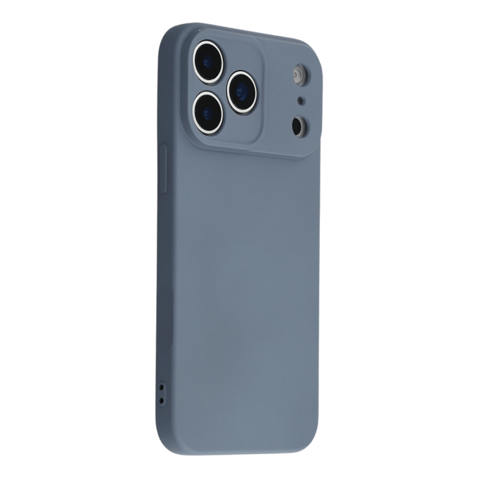 Mocaa Apple iPhone 17 Pro Lens Protection Hoesje Blauwgrijs