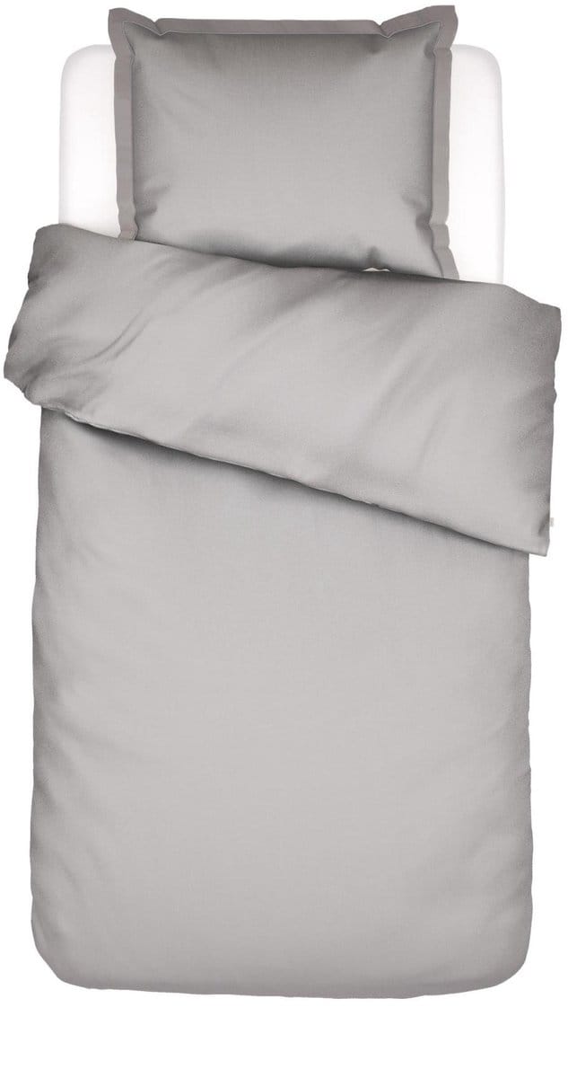 Essenza Aziza Dekbedovertrek Cloud grey - Eenpersoons – 140x200/220 cm