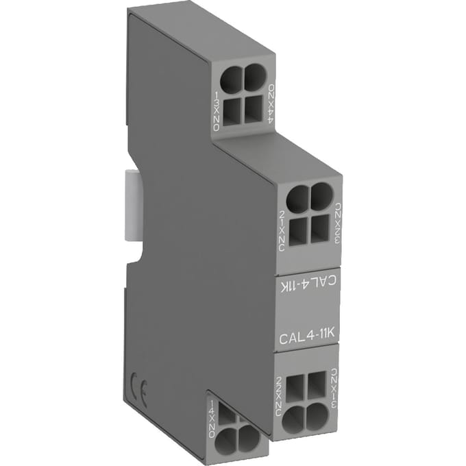ABB CAL4-11K Hulpcontactblok NO NC 4A - 1SBN010134R1011