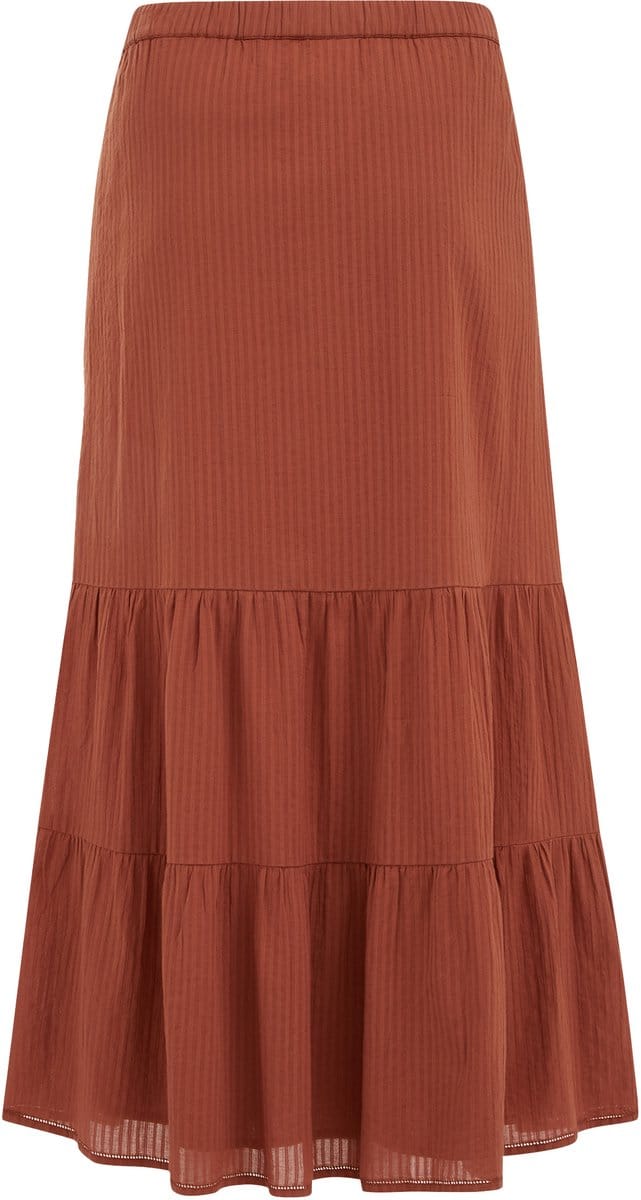 WE Fashion Dames midi rok - Curve