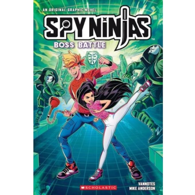 Boss Battle (Spy Ninjas Official Graphic Novel #3) - Spy Ninjas - Vannotes _