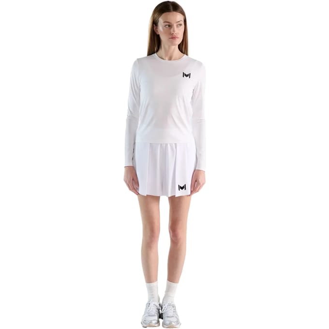 Dames-T-shirt met lange mouwen Mouratoglou Apparel