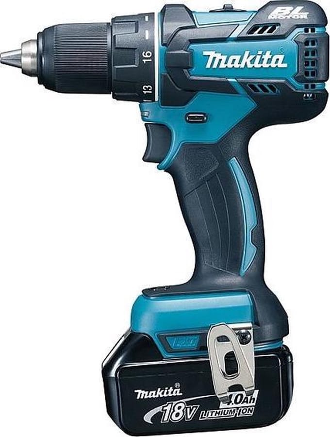 Makita DDF480RMJ Blau/Schwarz Akku-Bohrschrauber 18 V