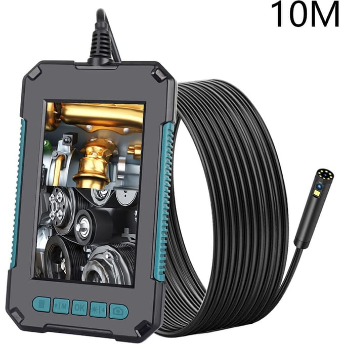 Handheld endoscoop 4,3 inch IPS-scherm 1080P High Definition IP68 industriële thuisendoscopen met 10M black