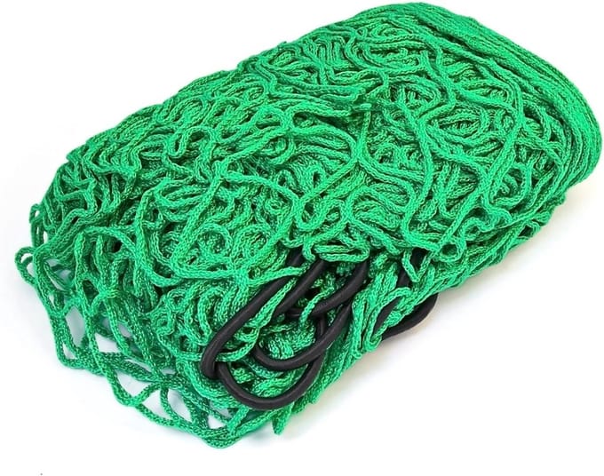 Doodadeals® Aanhangernet / Afdeknet – 1,50×2,20 m – Elastisch Koord – Ladingnet
