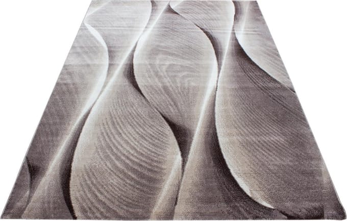 Modern laagpolig vloerkleed Parma - bruin 9310 - 120x170 cm