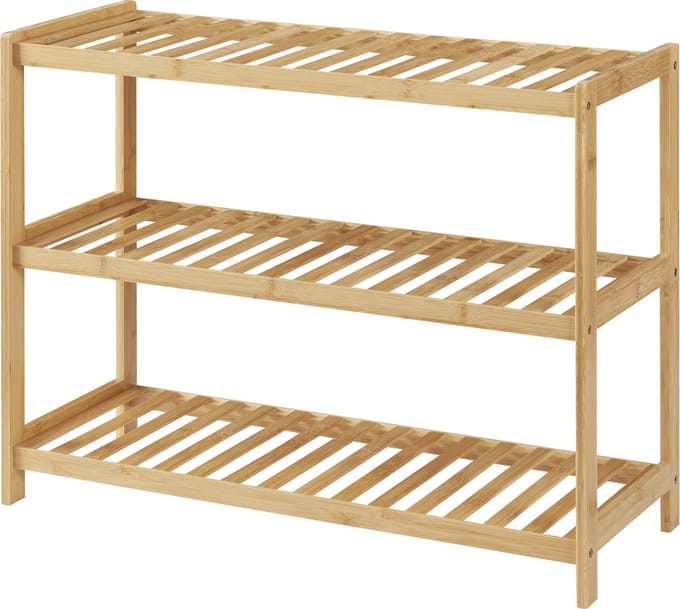 Schoenenrek Dammfleth 55x67,5x27 cm bamboe