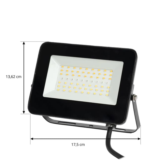 Prios Liezel LED-buitenspot 15W RGBW Tuya IP65