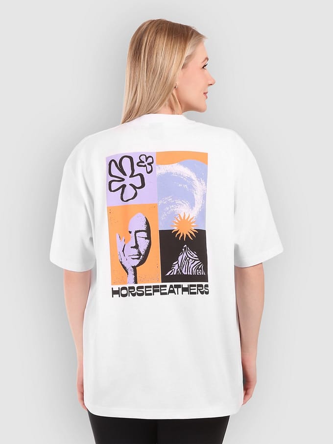 Horsefeathers Venus T-Shirt wit