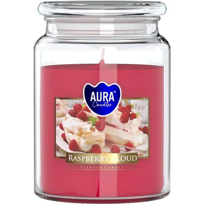 Aura geurkaars grote pot Malin Cloud - 100 uur brandtijd