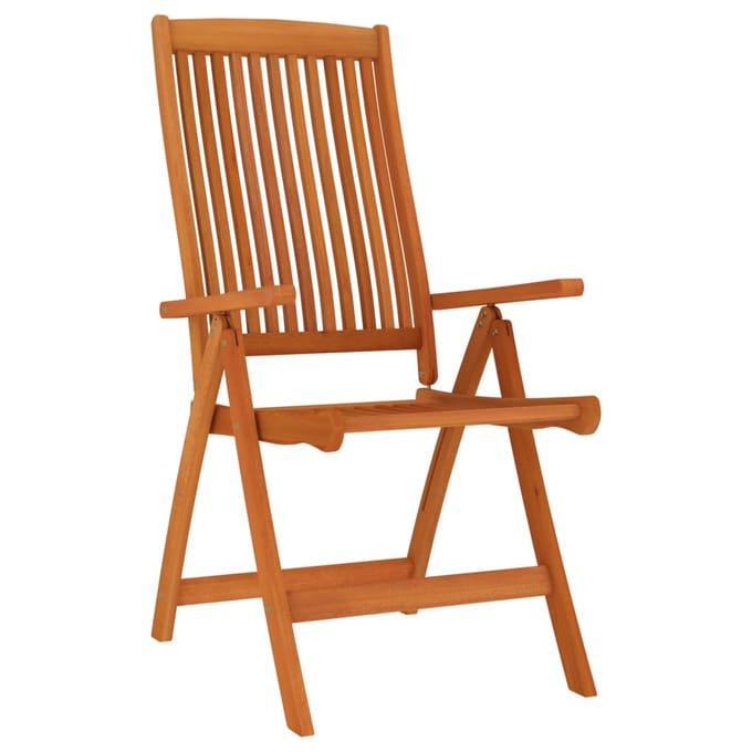vidaXL - Klapstoelen - 4 - stuks - van - massief - eucalyptushout