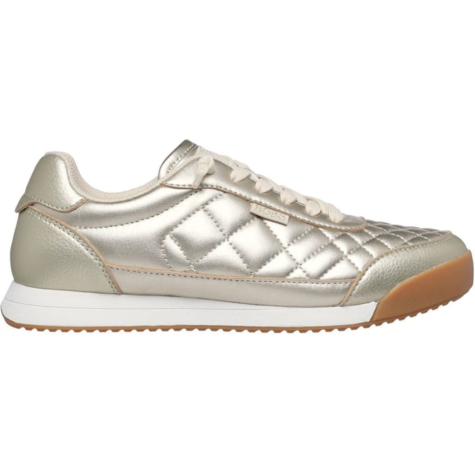 Skechers BOBS Billie Wild Comfort Polyurethaan Dames Gouden Sneakers