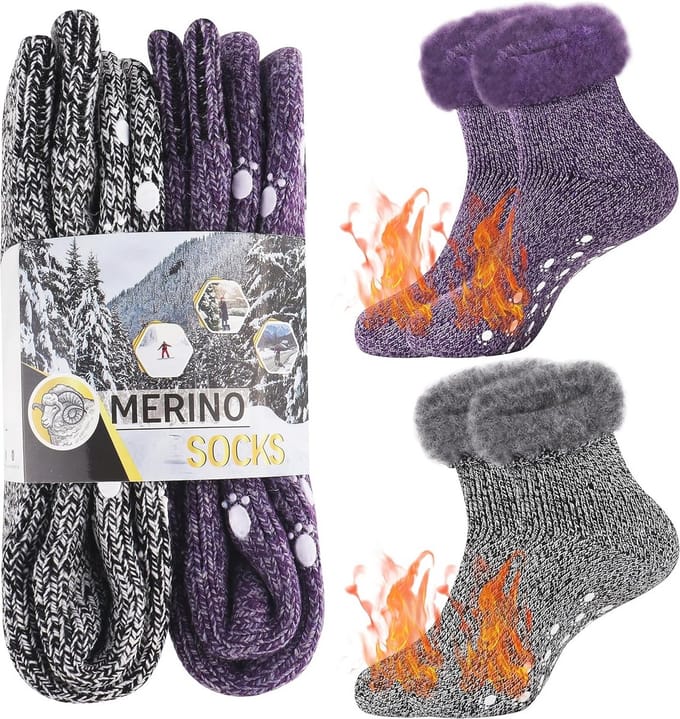 Thermal Socks for Women - Ultra Warm Thick Socks (Size 37-42)
