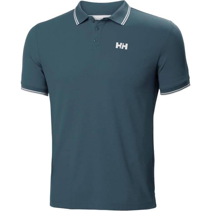 Helly Hansen Kos Korte Mouw Poloshirt Blauw S Man