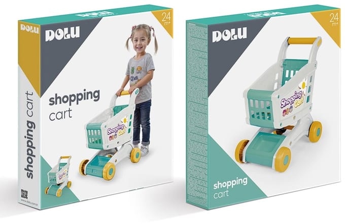Dolu Winkelwagen Wit 48.5x42.5x31cm