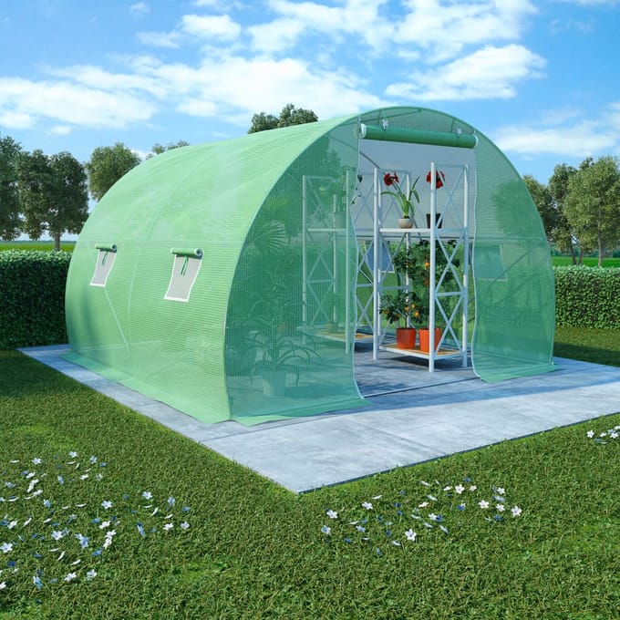 vidaXL - Kas - 6 - m² - 3x2x2 - m