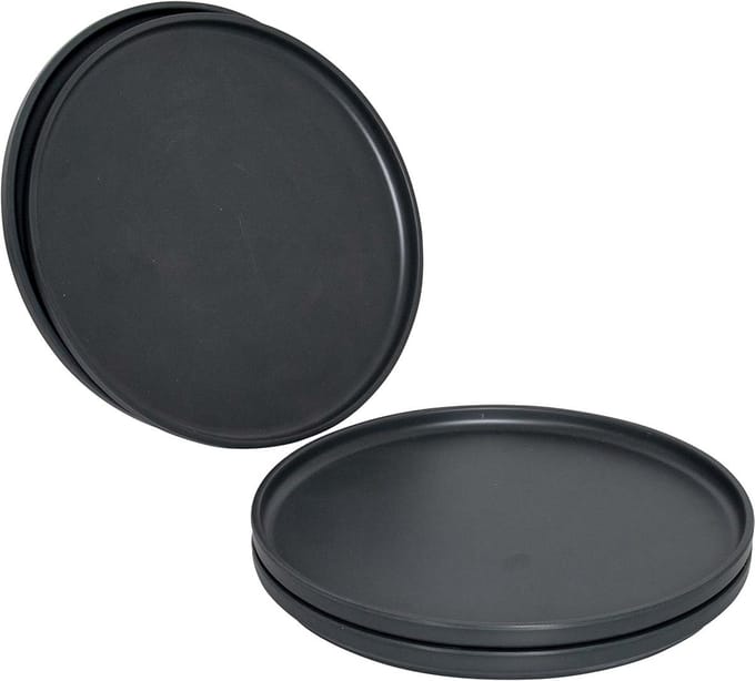 Bo-Camp - Industrial - Ontbijtbord - Patom - 4 Stuks - Antraciet