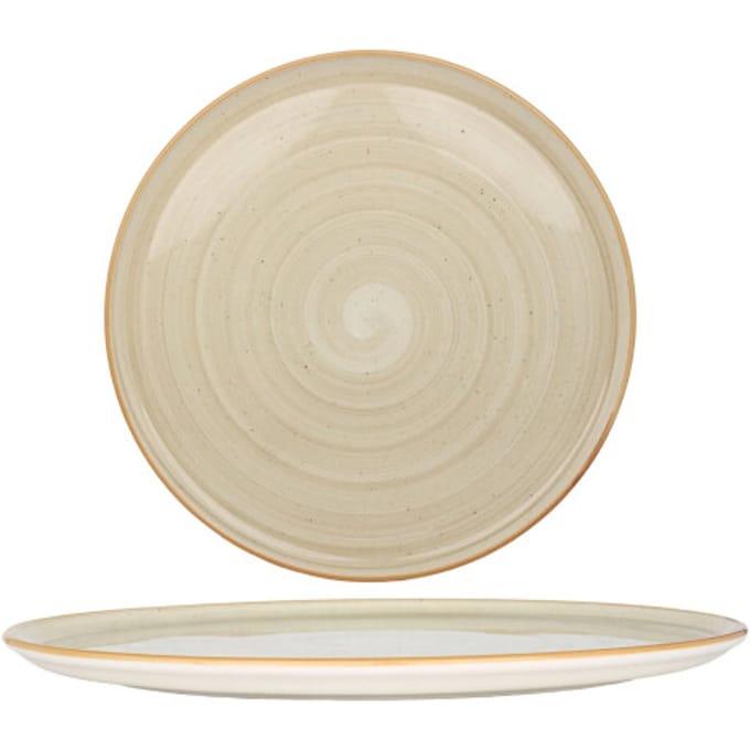 Bonna Pizzabord - Aura Terrain - Porselein - 32 cm - set van 2