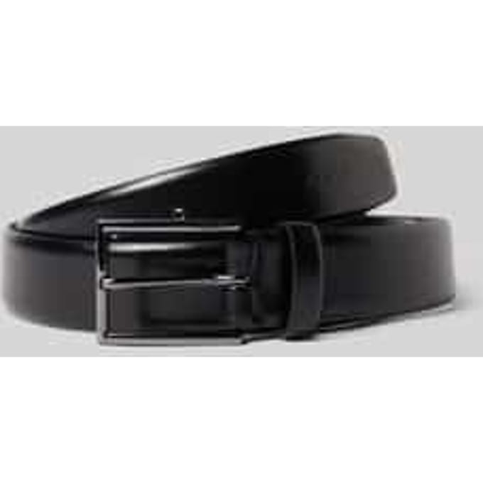 JOOP! Leren riem Coll. Belt 3,5 CM Classic W100 Black zwart