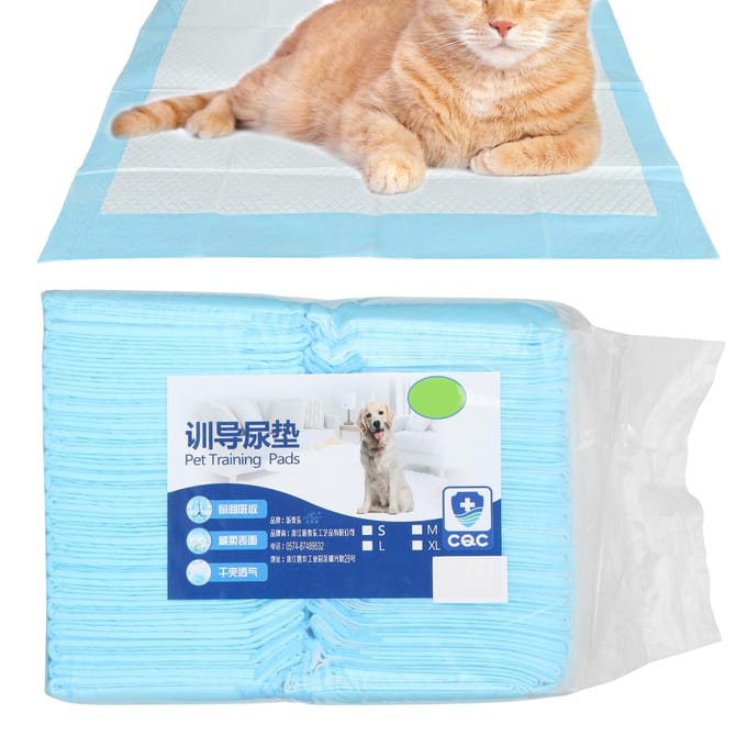 Huisdierentraining Puppy Plasmatten Verdikken Super Absorberend Hond Katten Wegwerp Sneldrogend Plas white