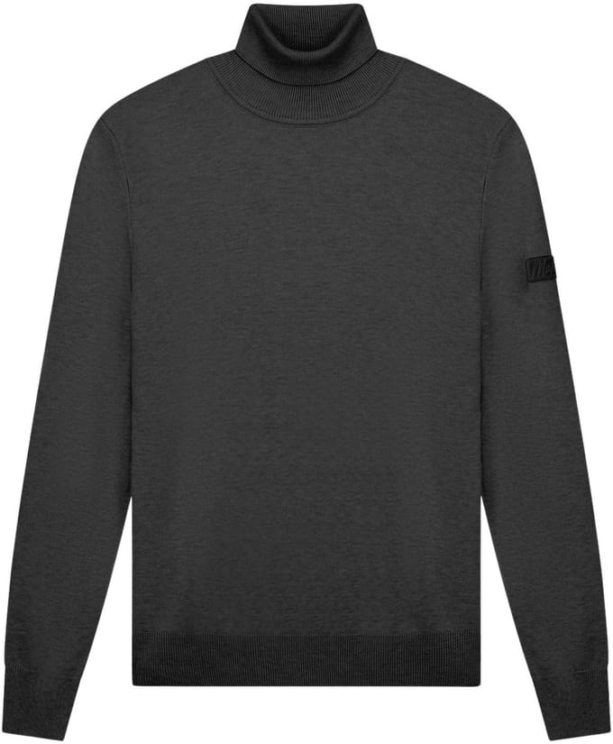 Malelions Knitted Turtleneck Sweater Heren - Maat S