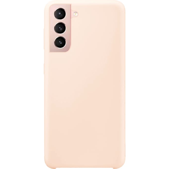 Samsung Galaxy S21 Siliconen Back Cover - Pink Sand