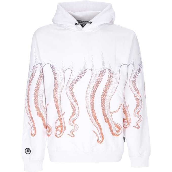 Herenhoodie Gradient Hoodie Wit