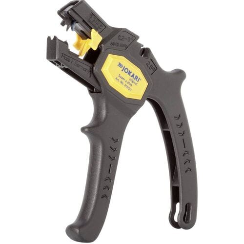 Jokari Super 4 Plus - Automatische Isolatiestriptang - Voor PVC Kabels - Ergonomisch Ontwerp - Verstelbare Lengtestop