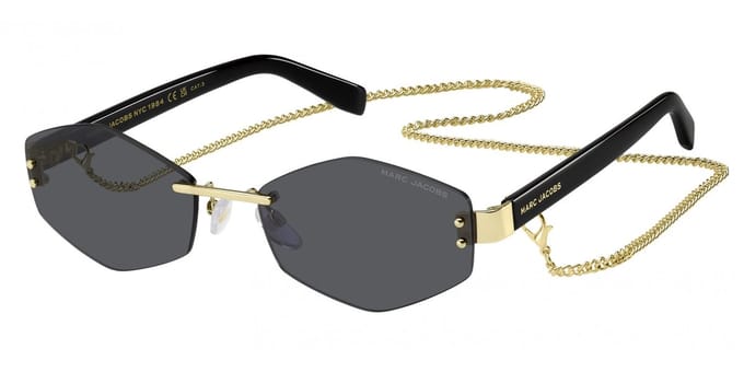 Marc Jacobs MARC 496/S AIR Gold black 2 57/18/135 WOMAN Zonnebrillen