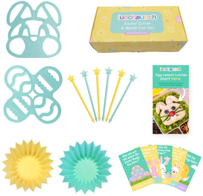 Lunch Punch Cutter & Bento Set- Easter / Pasen