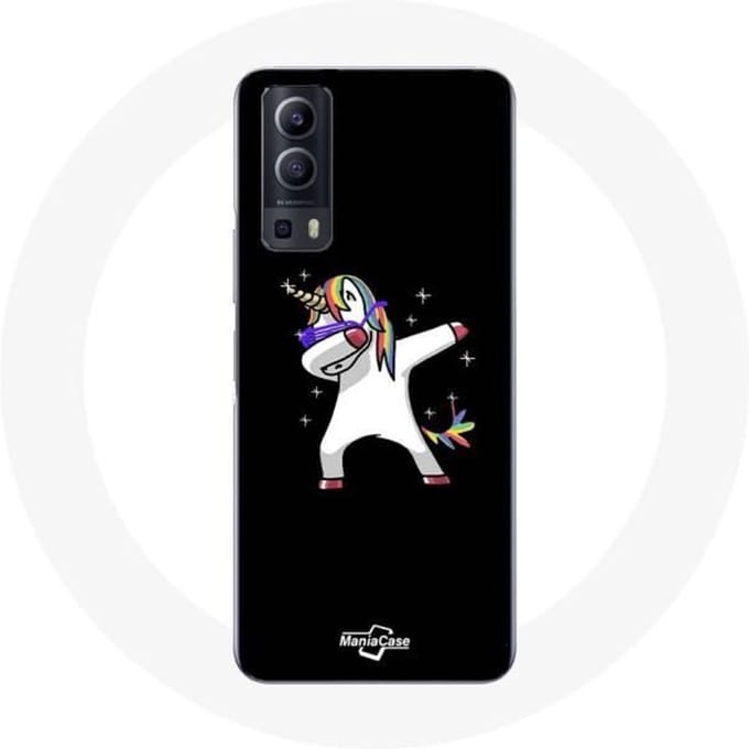 Coque de téléphone - Dab - Vivo Y72 - Multicolore - Souple - Design original pur