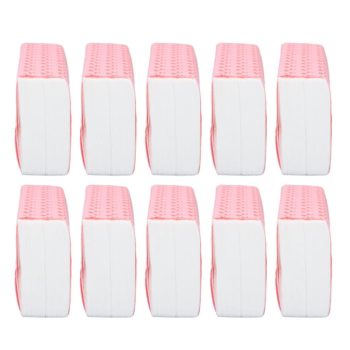 10 Pakken Permanentpapier Verdikt Hittebestendig Zeer Absorberend Permanentpapier voor Kapsalons Thuis pink