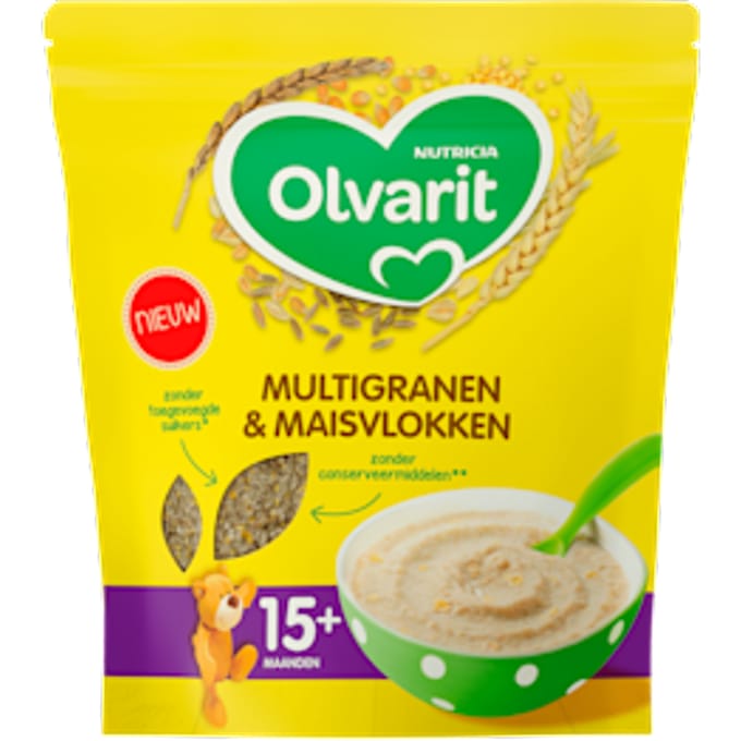15+mnd Pap Multigranen & Maisvlokken